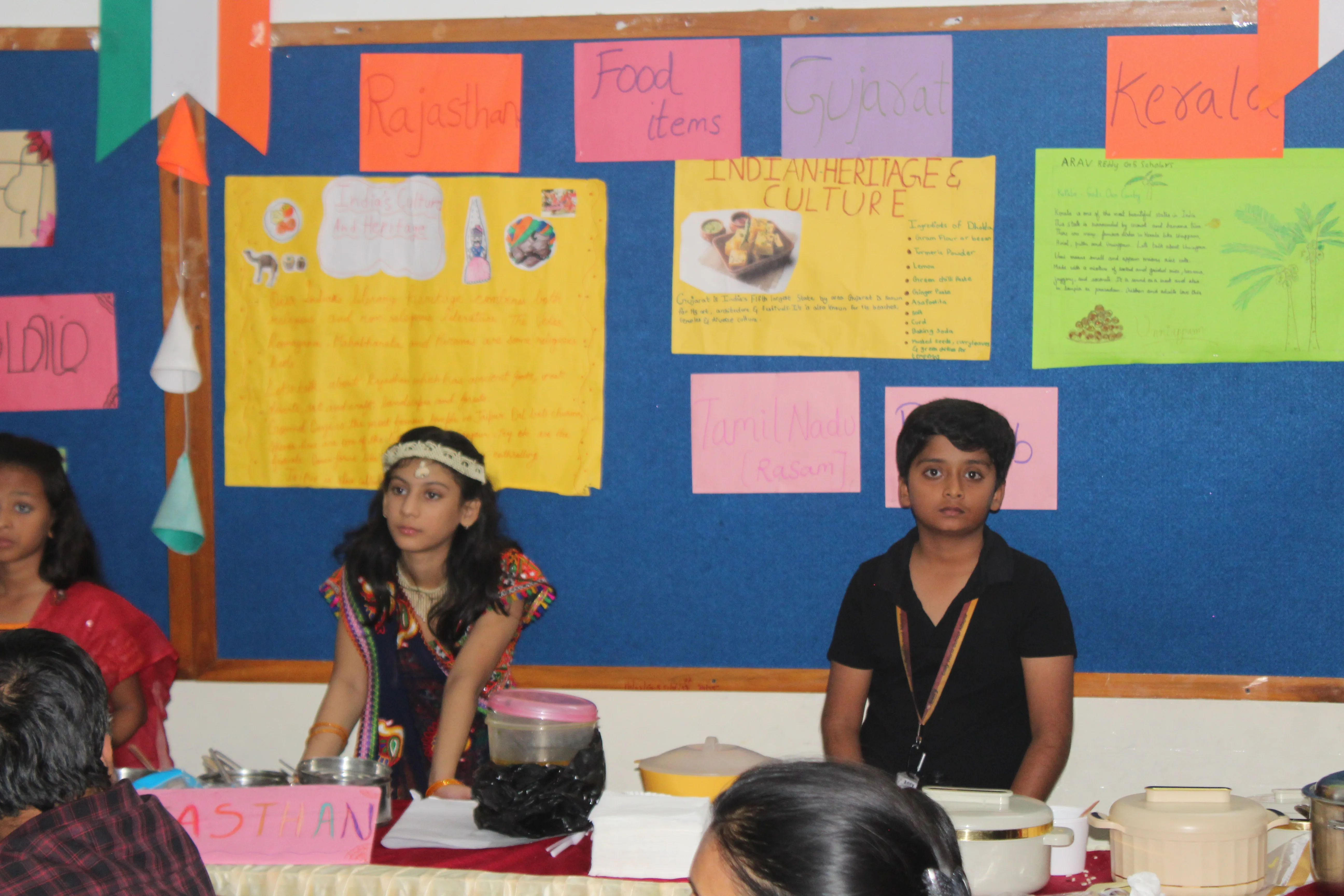 Children engaged in a collaborative, student-based learning activity at Sanctus World School, a premier institution in BN Reddy Nagar.