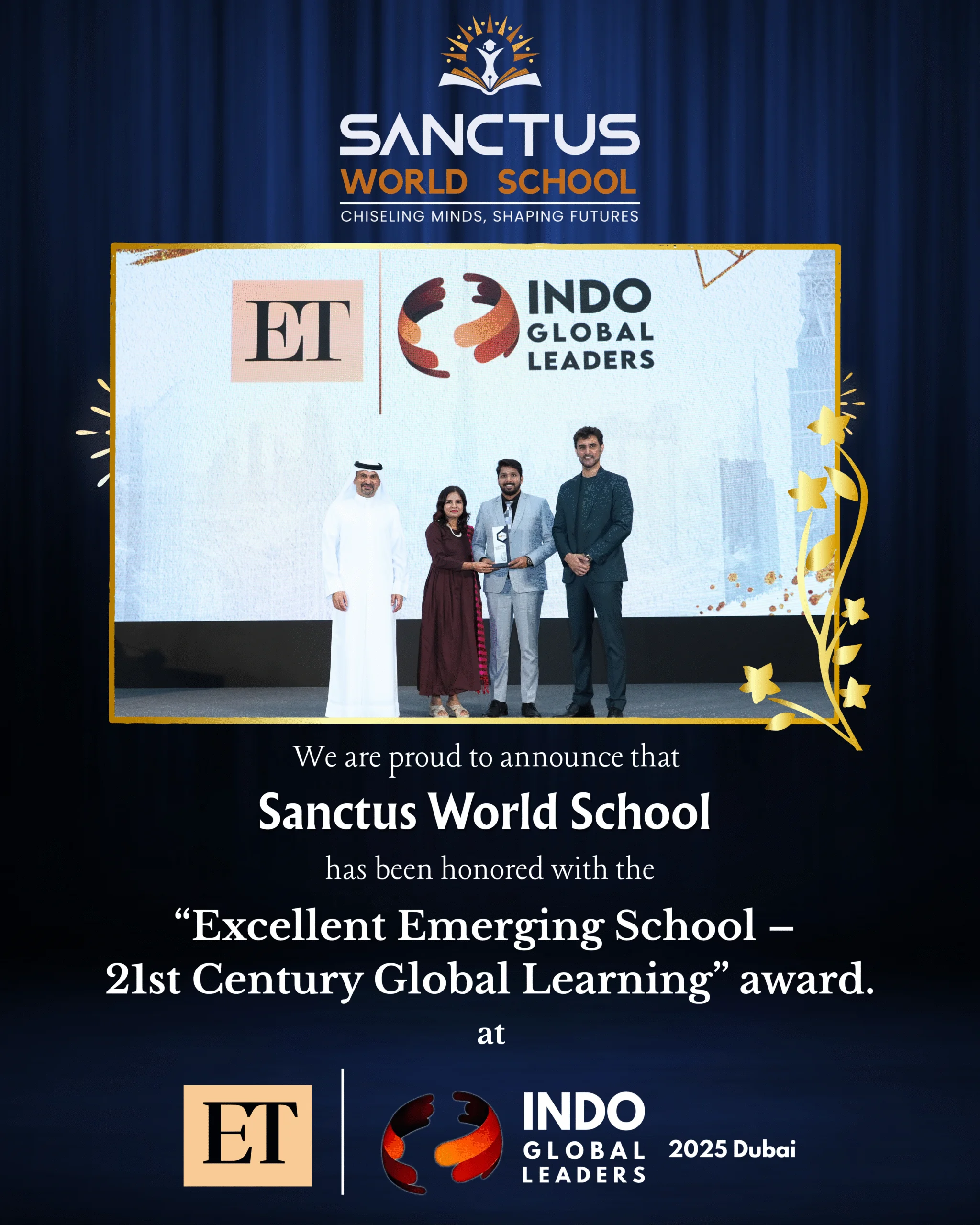Indo Global Leaders 2025 Award